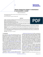 Non-Gravitational Effects Change The Original 1/a-Distribution of Near-Parabolic Comets