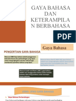 Pert. 7. GAYA BAHASA