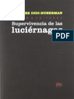 Georges Didi-Huberman - Supervivencia de Las Luciérnagas