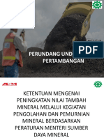 Peraturan Perundangan Pertambangan