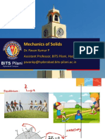 Mechanics of Solids: BITS Pilani