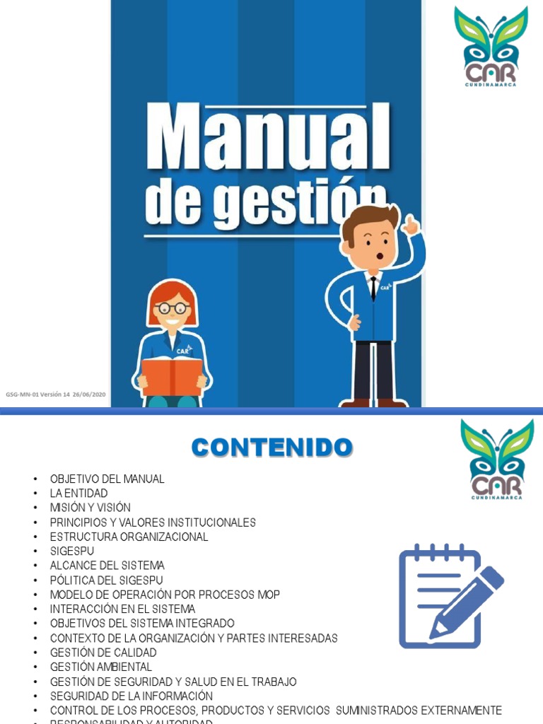 Gsg-mn-01 Manual de Gestion | PDF | Planificación | Seguridad de ...