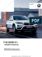 The BMW X1.: Owner'S Manual