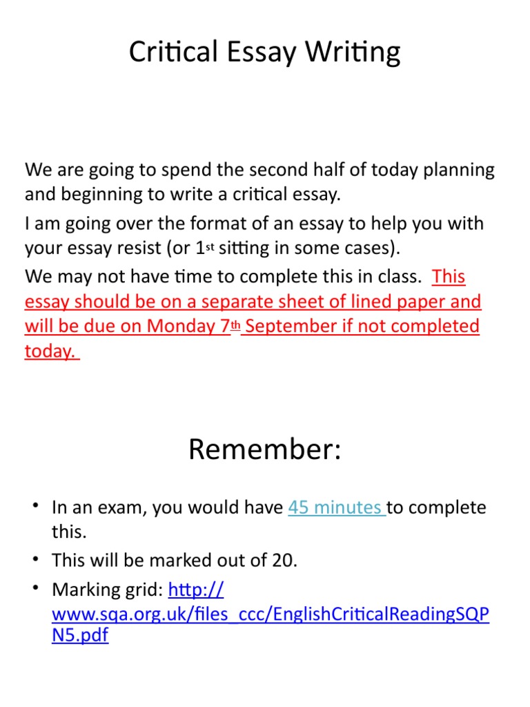 The Lighthouse Critical Essay Planning PDF Writers Essays