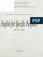 English For Specific Purposes 2009 Tuyakayeva