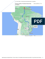 Pelotas -TERRESTRE  - RS, Brazil to Boa Vista International Airport - Google Maps