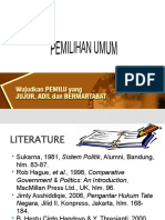 MENGAPA DIADAKAN PEMILU