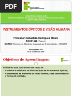 11 - Material de Apoio - Instrumentos Ópticos e Visão Humana