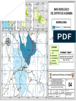 Mapa Hidrológico Del Distrito de Acobamba: Hidrología