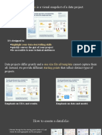 The Is A Visual Snapshot of A Data Project.: Datafolio