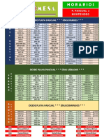 SubUrbanos Horarios