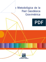 Guía Metodológica de La Red Geodésica Gravimétrica
