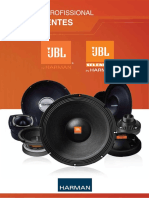 Catálogo de Produtos Corneta - JBL Selenium