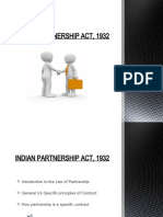 Introduction To The Law of Partnership