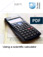 Using a scientific calculator_Casio fx-83ES