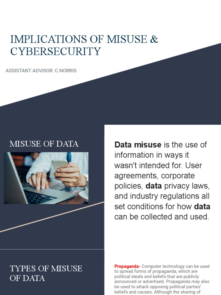 Misuse of Data and Cybersecurity Risks | PDF | Computer Virus | Encryption