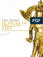 Le Sacre Du Dragon Vert - Eric Baret