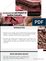 Environmental Impact of Leather Industry