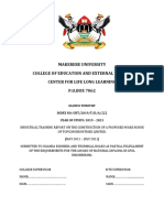Makerere University College of Education and External Studies Center For Life Long Learning P.O.BOX 7062