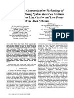 Power Monitoring System Based On Medium Voltage Power Line Carrier and Low Power Wide Area Network