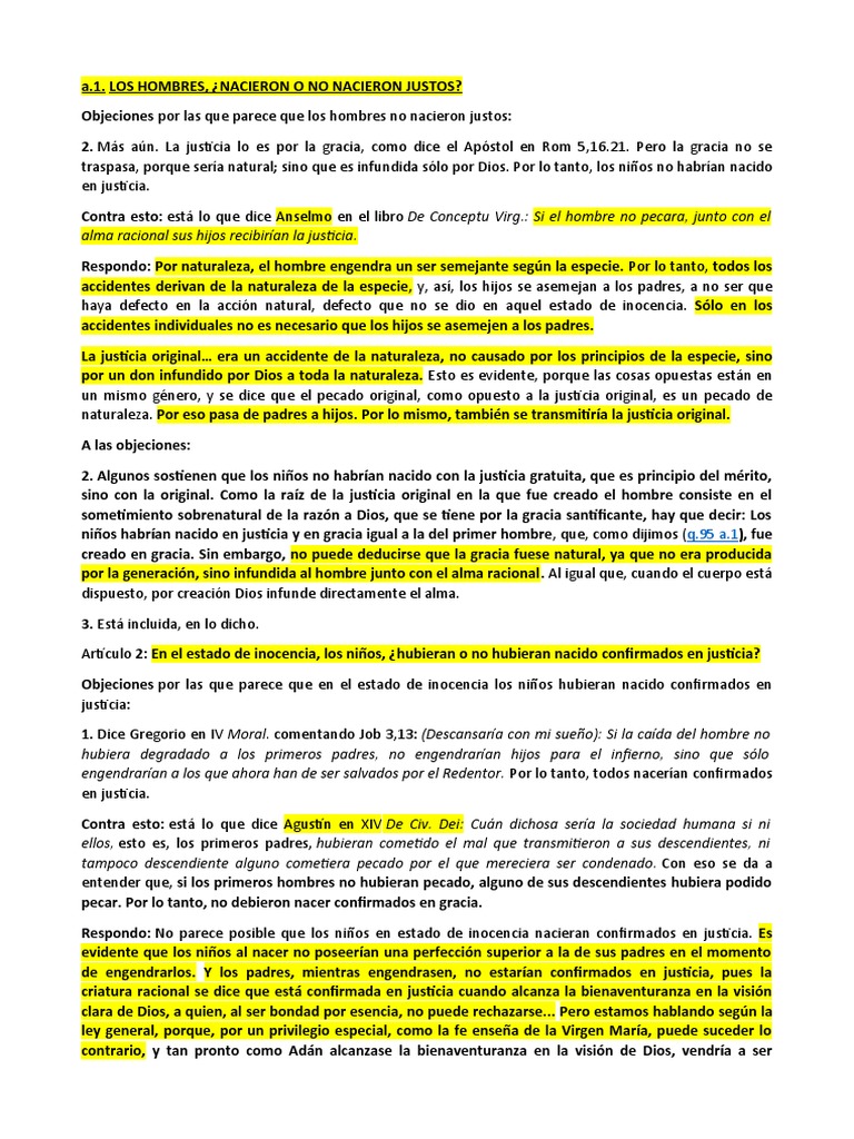 ¿Nacemos Justos o Injustos? | PDF | Gracia en el cristianismo | Justicia