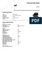 Model: TA1360Y-DS1B: Technical Data Sheet