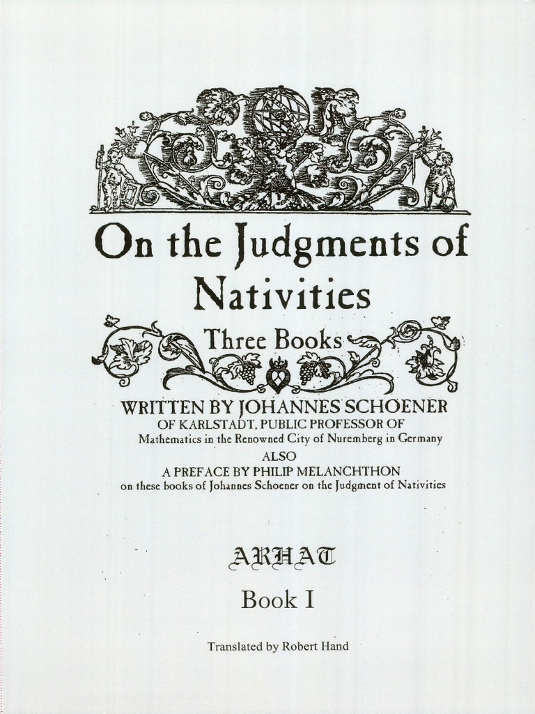 On The Judgments of Nativities PDF