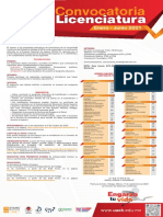 Convocatoria Lic enero-junio 2021