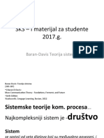 SKS 1 Baran-Davis MATERIJAL ZA STUDENTE - 2020