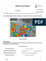 Aviso de Ciclón Tropical en El Océano Pacífico - 4561