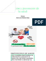 Promoción y Prevención de La Salud