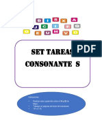 Set Consonante S Imprimir