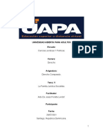 Tarea #5 Derecho Comparado