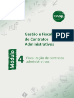 Módulo 4 - Fiscalização de contratos administrativos