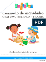 GR0013 Ejercicios Grafomotricidad Verano Edufichas