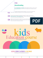 Kids Education Course Ppthemes