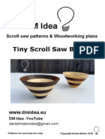 DM Idea: Tiny Scroll Saw Bowls