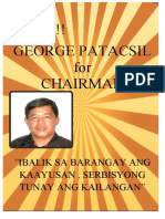 Vote For Chairman