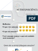 AUTOCONSCIÊNCIA - 1 Série