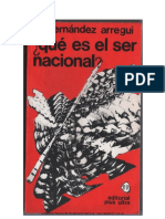 QUE ES EL SER NACIONAL Juan Jose Hernandez Arregui PDF
