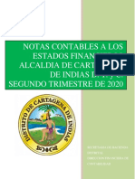 Notas - Estados - Financieros - Corte 30 de Junio - 2020 - Cartagena