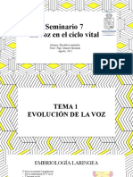 Evolucion de La Voz