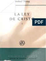 Häring, B., La Ley de Cristo 1