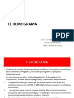 INTERPRETACION DE HEMOGRAMA. (1)