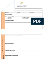 Modelo de Plano de Aula - Ensino Fundamental Modelo Vazio