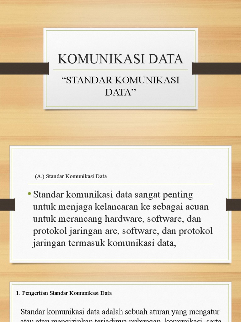 Komunikasi Data | PDF | Teknologi & Rekayasa