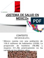 Sistema de Salud en Mexico 1