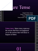 Future Tense Future Tense: Simple Future Tense Future Continuous Tense Future Perfect Tense