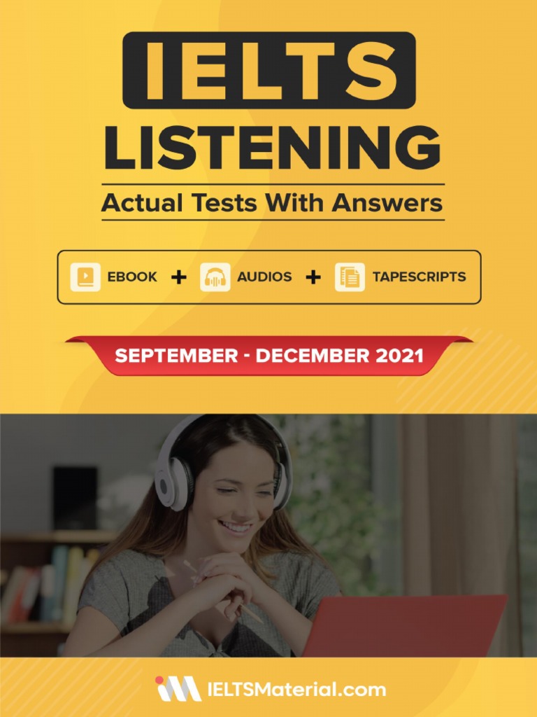 IELTS Listening Ebook September December 2021 | PDF | International English Language Testing System | Test (Assessment)
