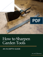 How To Sharpen Garden Tools: An In-Depth Guide